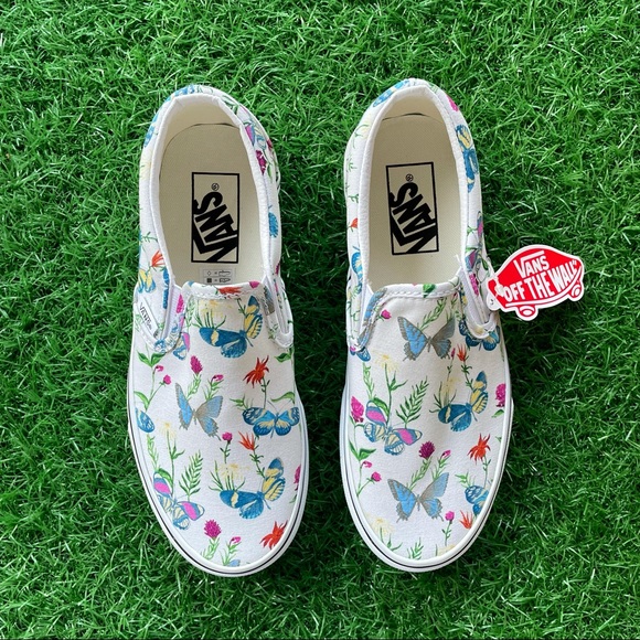 Vans Classic Slip On Butterfly Floral - Picture 2 of 5